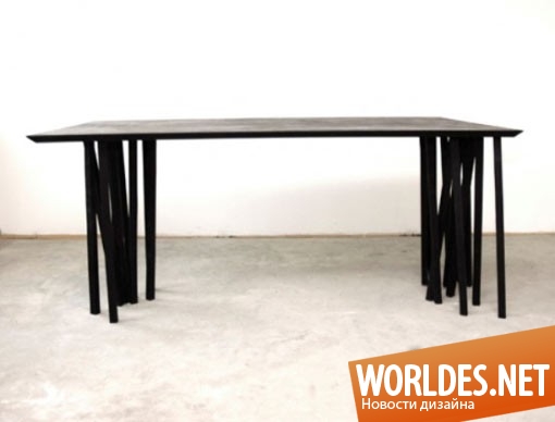 дизайн мебели, дизайн стола, дизайн обеденного стола, стол, обеденный стол, современный стол, оригинальный стол, необычный стол
